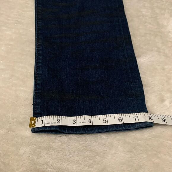 True Religion Geno Relaxed‎ Slim Blue Mens Striped Print  Jeans Size 44x33 - Picture 6 of 8